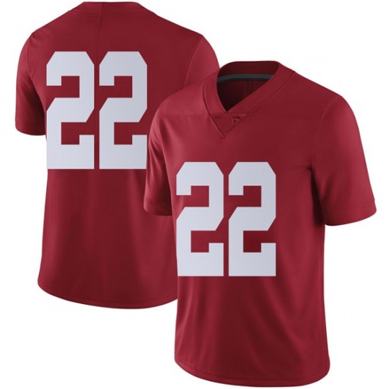 Alabama Crimson Tide Men's Najee Harris #22 No Name Crimson NCAA Nike Authentic Stitched College Football Jersey II16F80TR